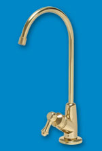 Polished Brass Faucet