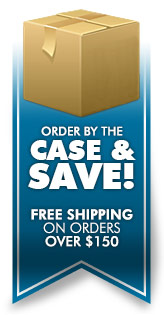 Order By The Case And Save! Free Shipping on Order Over $99