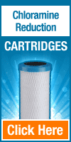 Chloramine Reduction Cartridges 10x2 for the Triple Stage Inline Under-sink Filter System (H2O UCF-03-38-JG)