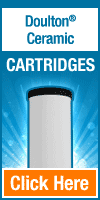 Doulton Ceramic Cartridges 10x2½ for the Triple Stage Inline Under-sink Filter System (H2O UCF-03-38-JG)