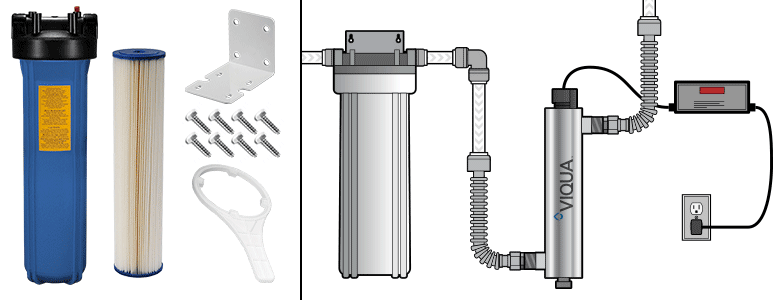Jump to Add Ons/Accessories Section for the Viqua PRO20 Professional Series Ultraviolet Sterilizer System 20 GPM with UV Intensity Monitor