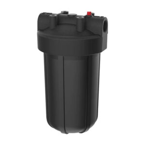 Big Black 150426 10" Pentek Filter Housing w/ 1" Ports & Pressure Release (Accepts 10" x 4.5" Cartridges)