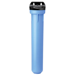 Blue 3G 150552 20" Pentek Filter Housing w/ 3/4" Ports & Integrated Bracket (Accepts 20" x 2.5" Cartridges)