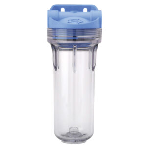 Pentek 150566, 3G 10" Clear Filter Housing with 3/4" Ports and Integrated Bracket (Accepts 10" x 2.5" Cartridges)