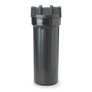 Pentek Slim Line 10" High Temperature Filter Housing with 1/2" Ports (Accepts 10" x 2.5" Cartridges)