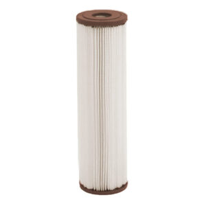 Harmsco Polyester-Plus 9-3/4" x 2-3/4" (0.35, 1, 5, 10, 20 or 50 Micron) Pleated Sediment Cartridge (6 GPM, 6 sq ft Media)