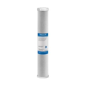 CA Ware 20" x 2-1/2", 1, 5 or 10 Micron Carbon Block Filter Cartridge