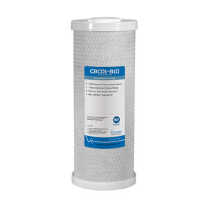 CA Ware 10" x 4.5", 1, 5 or 10 Micron Carbon Block Filter Cartridge