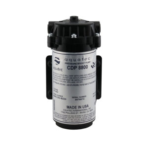 Aquatec Booster Pump with 3/8" JG Fittings for 60 - 100 GPD RO