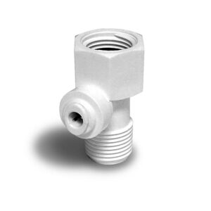 Polypropylene Faucet Adaptor with 1/4" Fitting