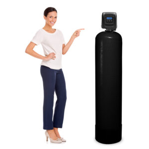 Backwashing Whole House Carbon Water Filter, 10-12 Gallons Per Minute (2.5 Cu. Ft.)