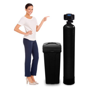 H2O 1.5 Cu. Ft. Fleck Water Softener 5600SXT with Digital Meter Control