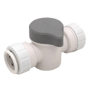 John Guest 3/4" x 3/4" CTS Straight Ball Shut-off Valve