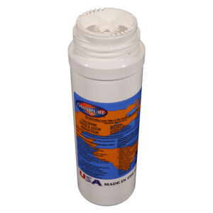 Omnipure Q5486, Q Series 8" x 2.5" GAC & Polyphosphate Scale Inhibitor Inline Filter (Keurig Replacement)