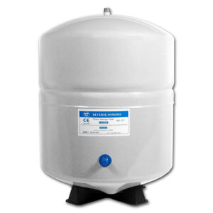 4-Gallon Steel Bladder Tank - White