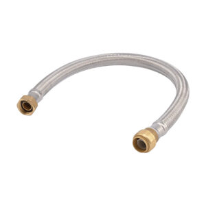 SharkBite 3/4" x 3/4" FIP, 24" Stainless Steel Braided Water Heater Connector