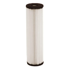 Harmsco WaterBetter 9-3/4" x 2-3/4" (0.35, 1, 5, 10, 20 or 50 Micron) Pleated Sediment Cartridge (4 GPM, 4 sq ft Media)