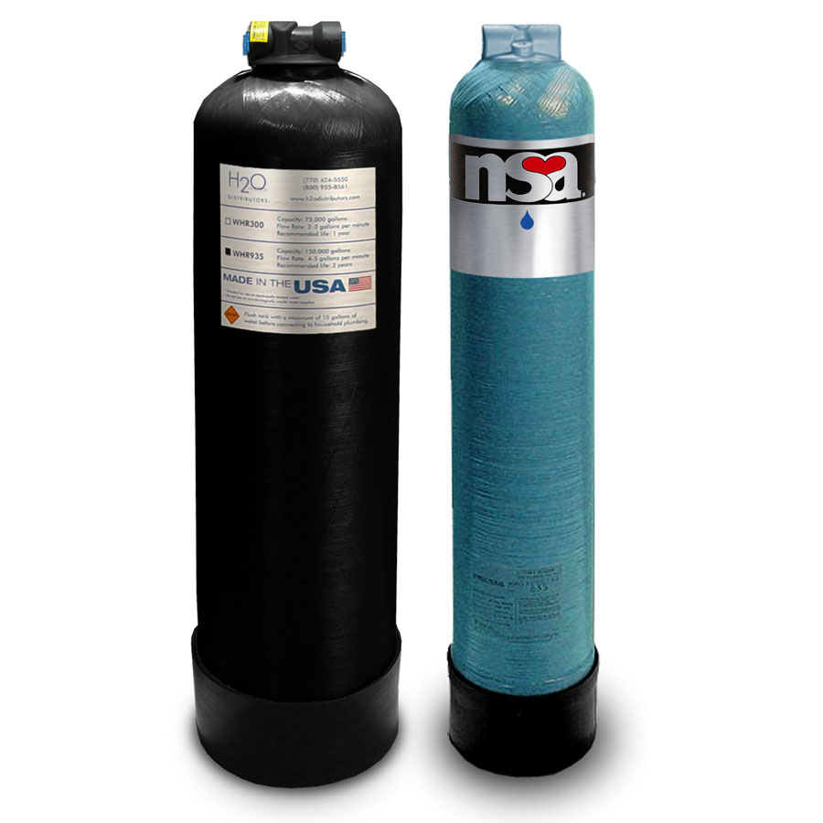 H2O WHR935 Whole House Filtration System Replacement Tank Upgrade for NSA 300H with 3/4" Ports (9" x 35") - Image 2